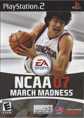 NCAA March Madness 07 box cover front